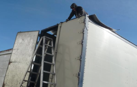 Trailer Roof Repair