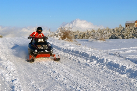 snowmobile tilt trailer